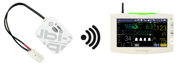 Wireless connection.